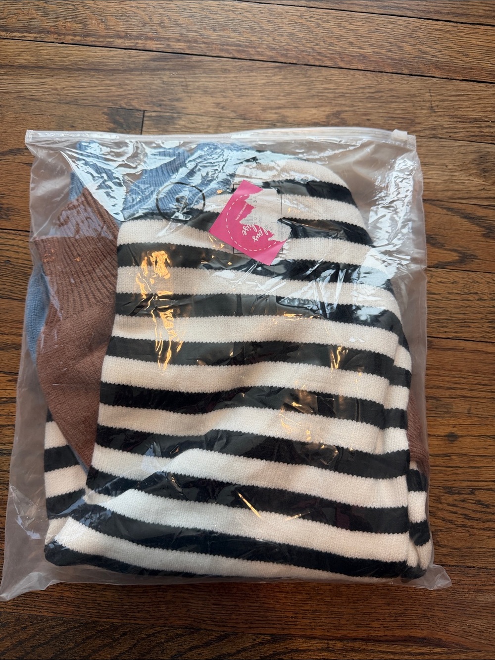 Striped Black & White Women’s Sweater